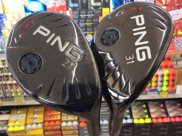 Ping G25 ユーティリティー 23° 27° 31° ヘッドだけ！！ Ping G25